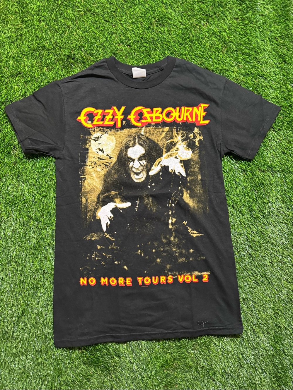 Ozzy Osbourne No More Tours Vol 2 2018 Concert Band T Shirt Small Black
